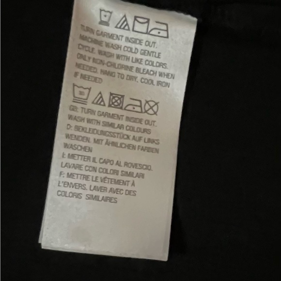 Belle by Kim Gravell boho work career Black zip jacket 3/4 sleeve tassels Large - Picture 7 of 12